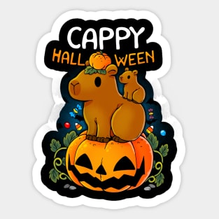 Cappy Halloween Sticker